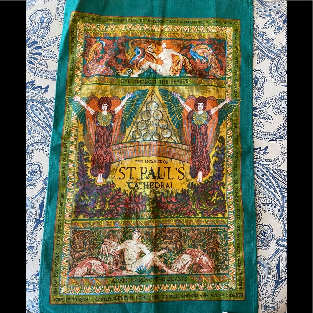 St Paul’s Cathedral’s London Tea towel